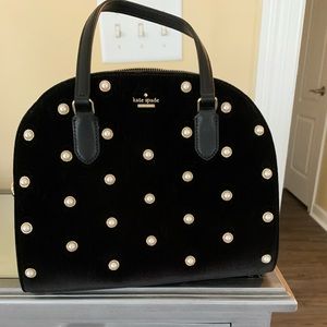 Kate spade black pearl purse
